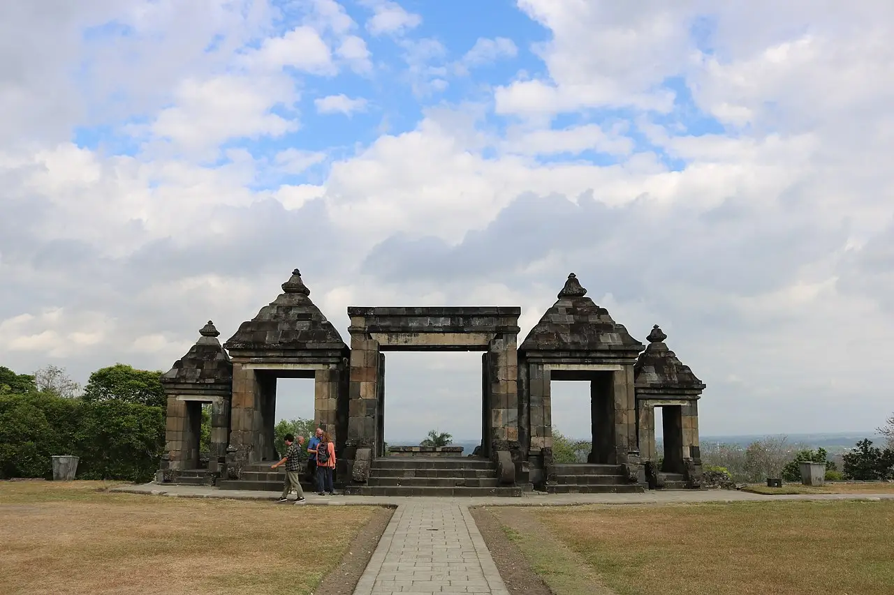 Gambar candi boko atau keraton boko jogja