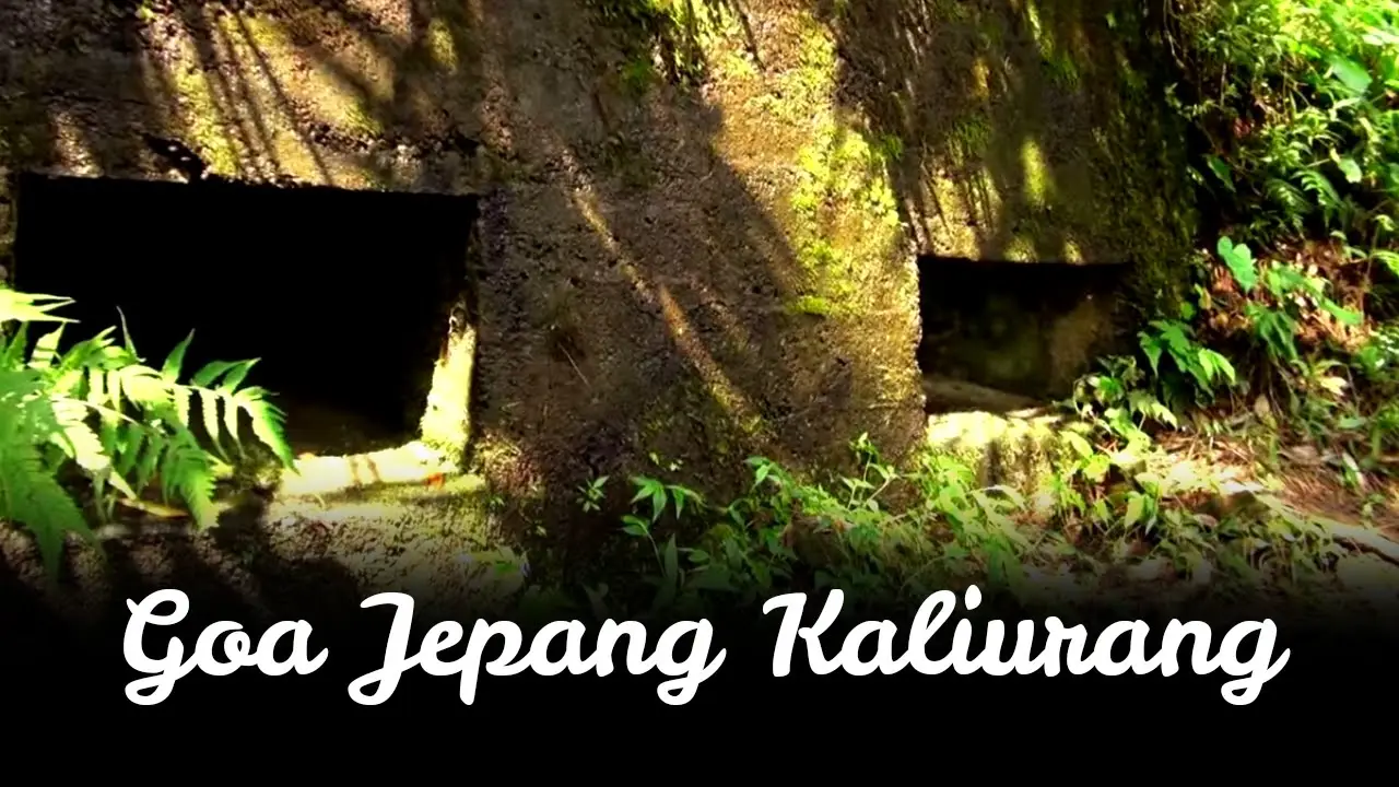 foto gambar goa jepang di kaliurang